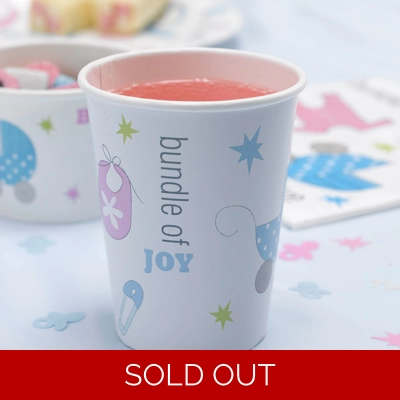 Tiny Feet Paper Cups